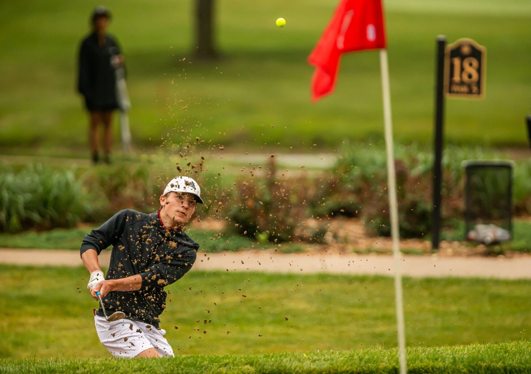 Class 4 boys golf state tournament, first round